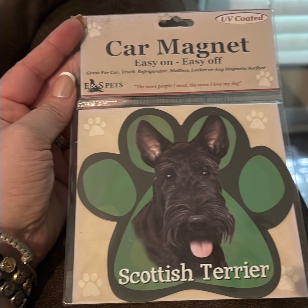 Scottish Terrier Car Magnet